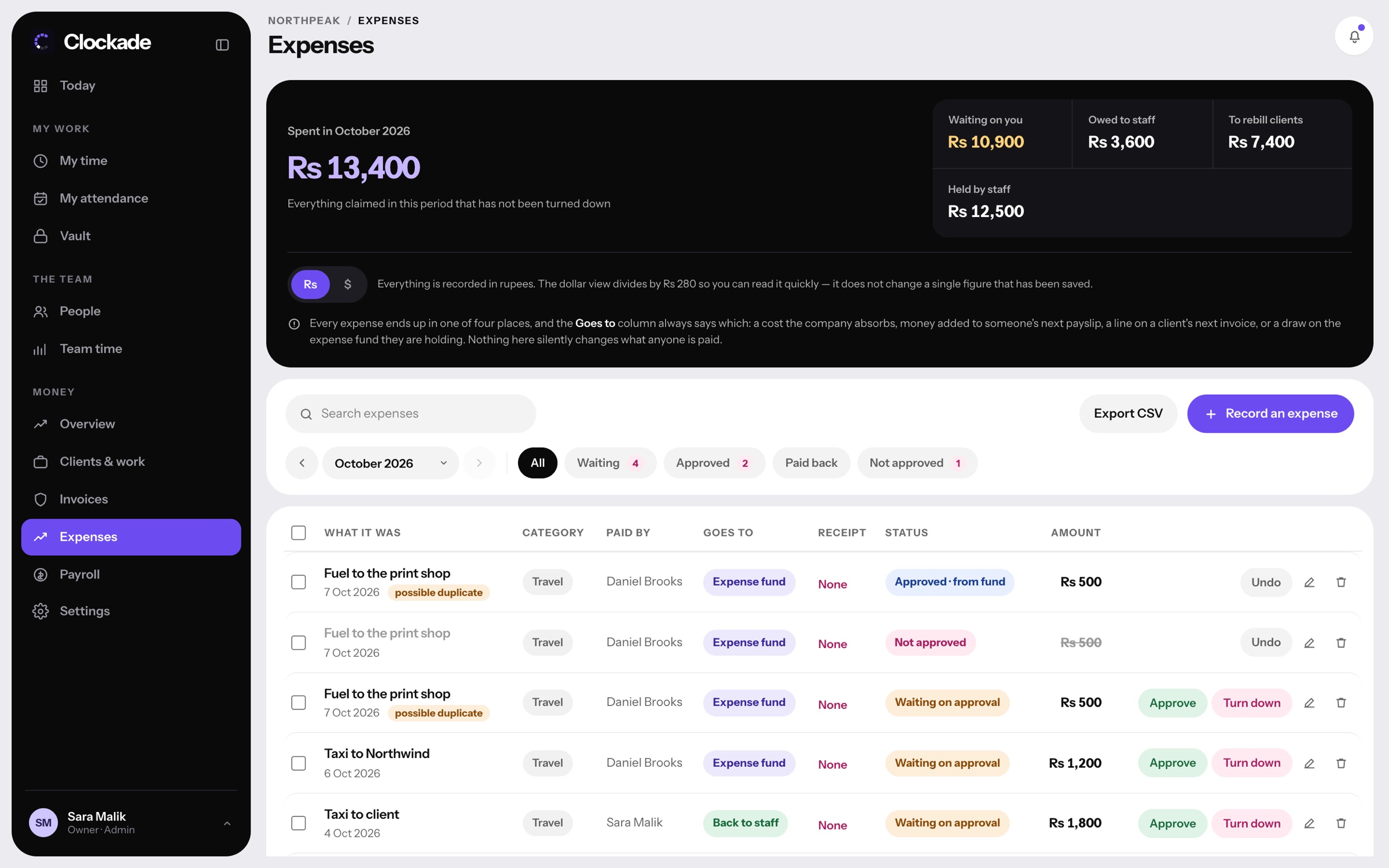 Expenses