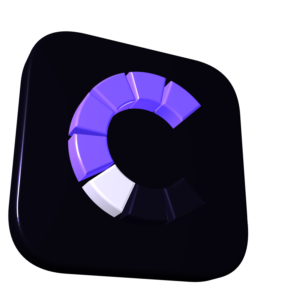The Clockade mark: a C made of eight hour blocks