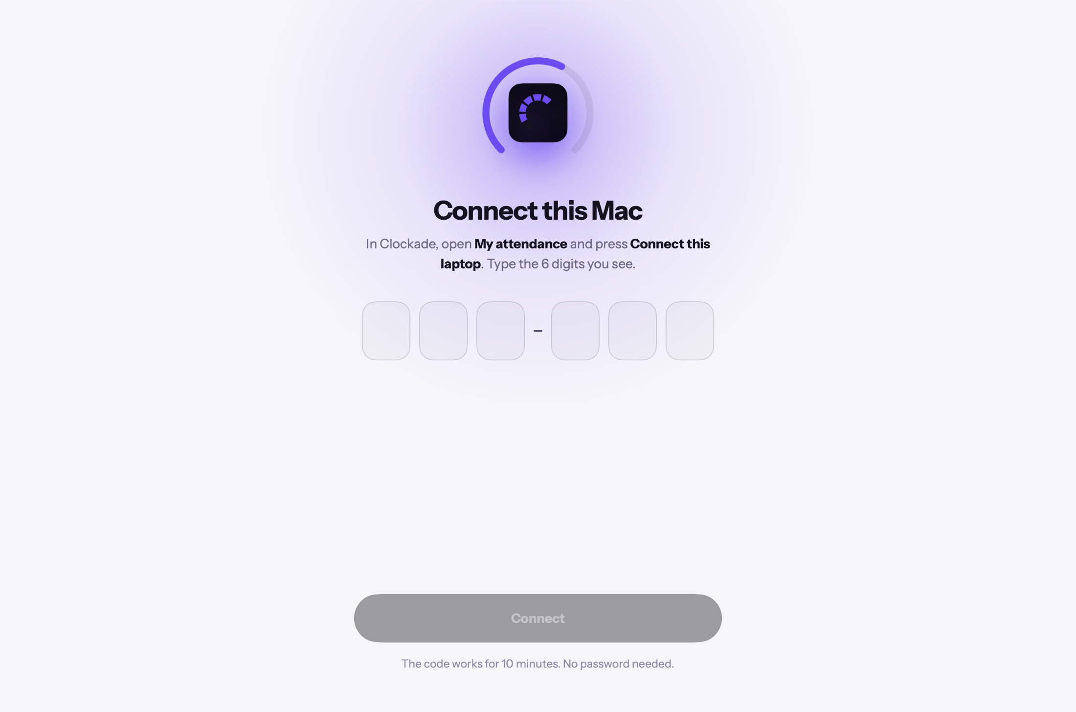 Connect this Mac screen